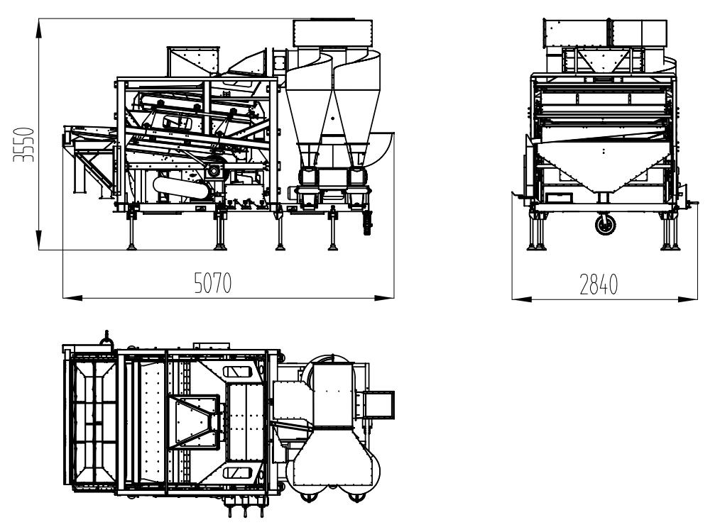 1753865629993041.jpg 5XFZ-40ZA復式比重清選機(單體振動槽結構)(外形尺寸圖).jpg
